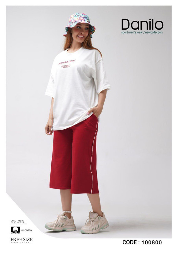 تیشرت و شلوارک Wide Leg