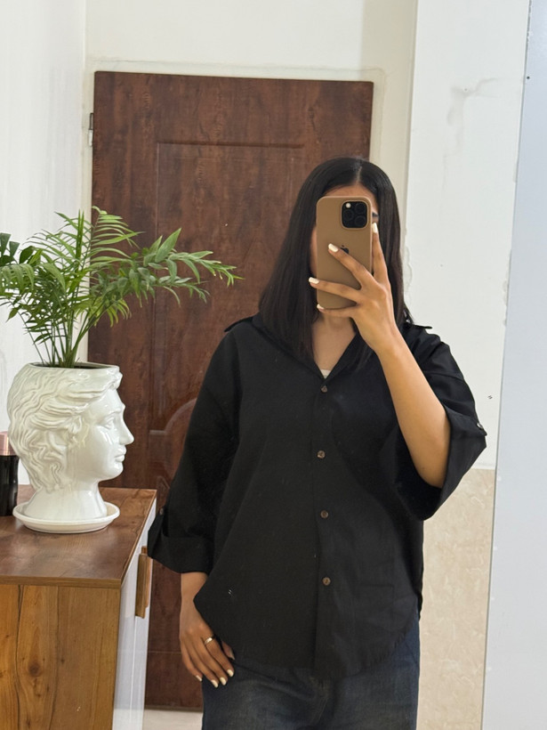شومیز کتان نخ